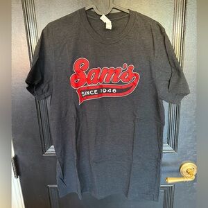 Sam’s Retro Graphic T-shirt Men’s Medium Gray